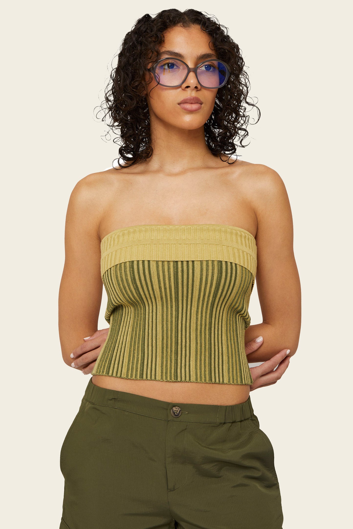 Empire Strapless Top