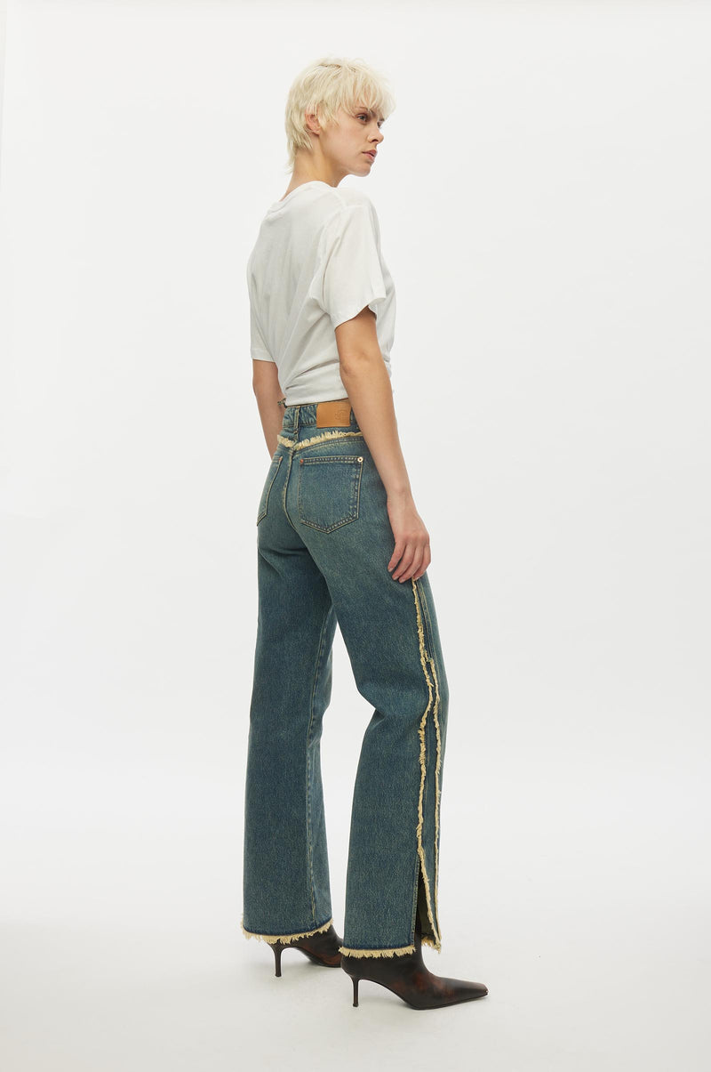 River Split Denim